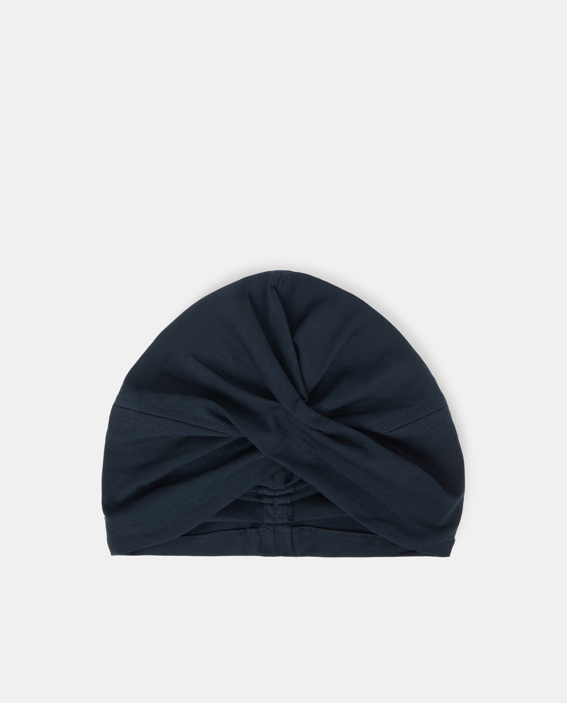 Imagem 0 de Turbante com Nó e em Algodão Orgânico - Preto