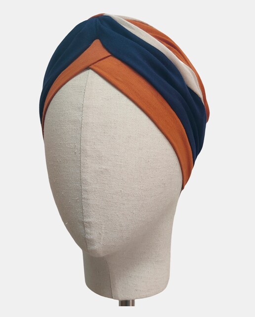 Imagem 0 de Turbante Oncológico Abril 100% Bambu Tricolor