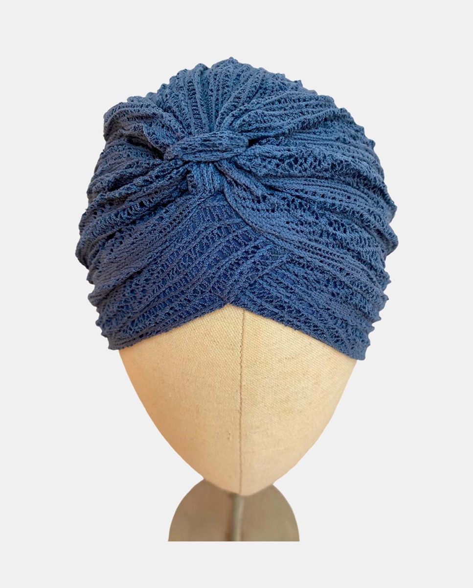 Imagem 0 de Turbante de Crochet Forrado a Bambu - Caqui