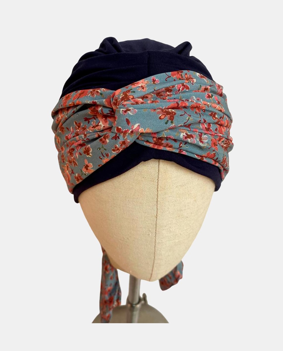 Imagem 0 de Turbante com Palas de Flores - Lilás/Violeta