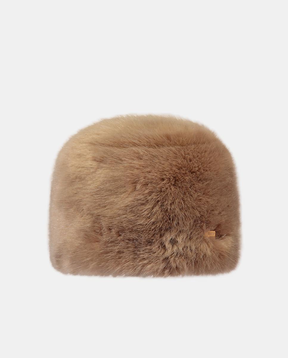 Gorro de pêlo castanho Castanho-1