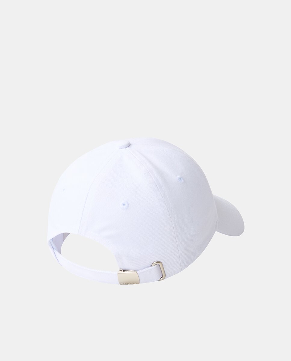 Boné com Logótipo Bordado Branco-3