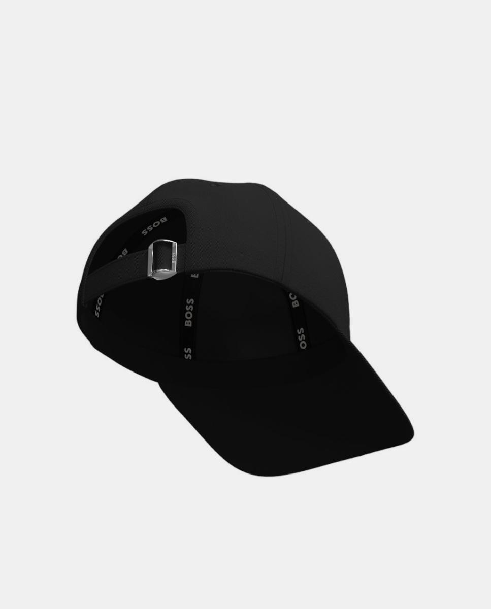 Boné de Basebol de 6 Painéis com Estampado de Monograma - Rosa Preto-3
