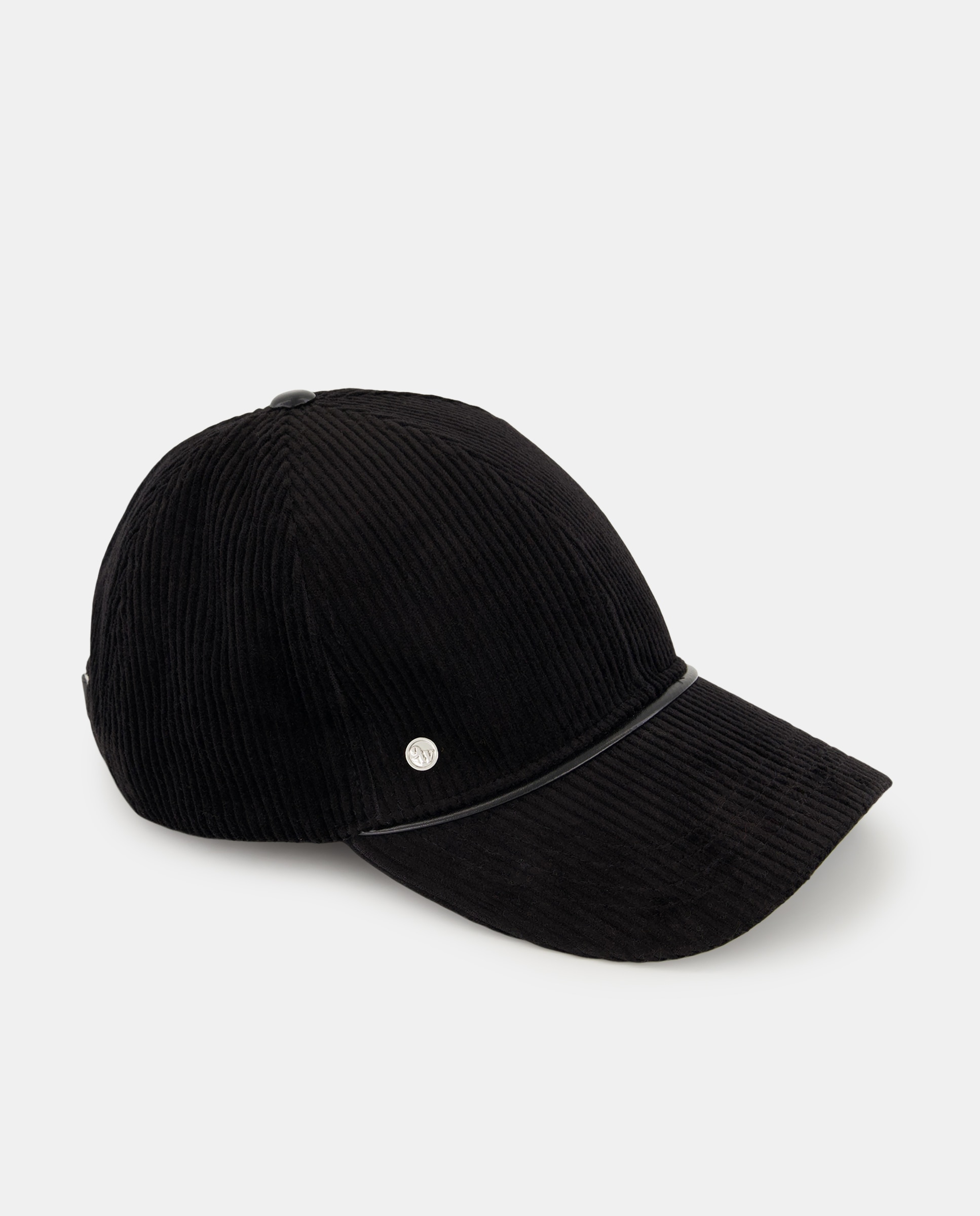 Gorra estilo Baseball Cap de pana de Nine West - Negro Negro-1