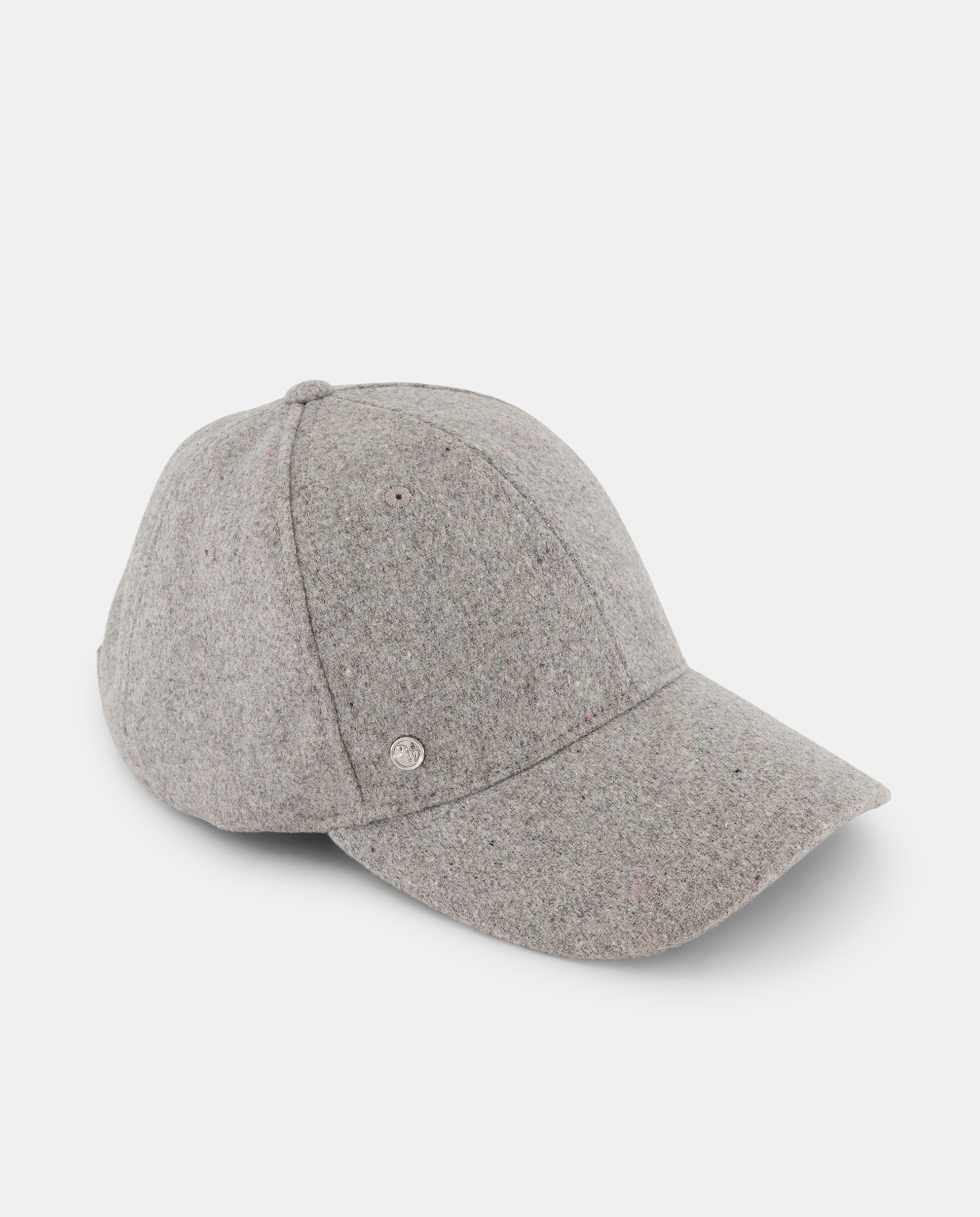 Gorra estilo Baseball Cap de pana de Nine West - Gris Gris-1
