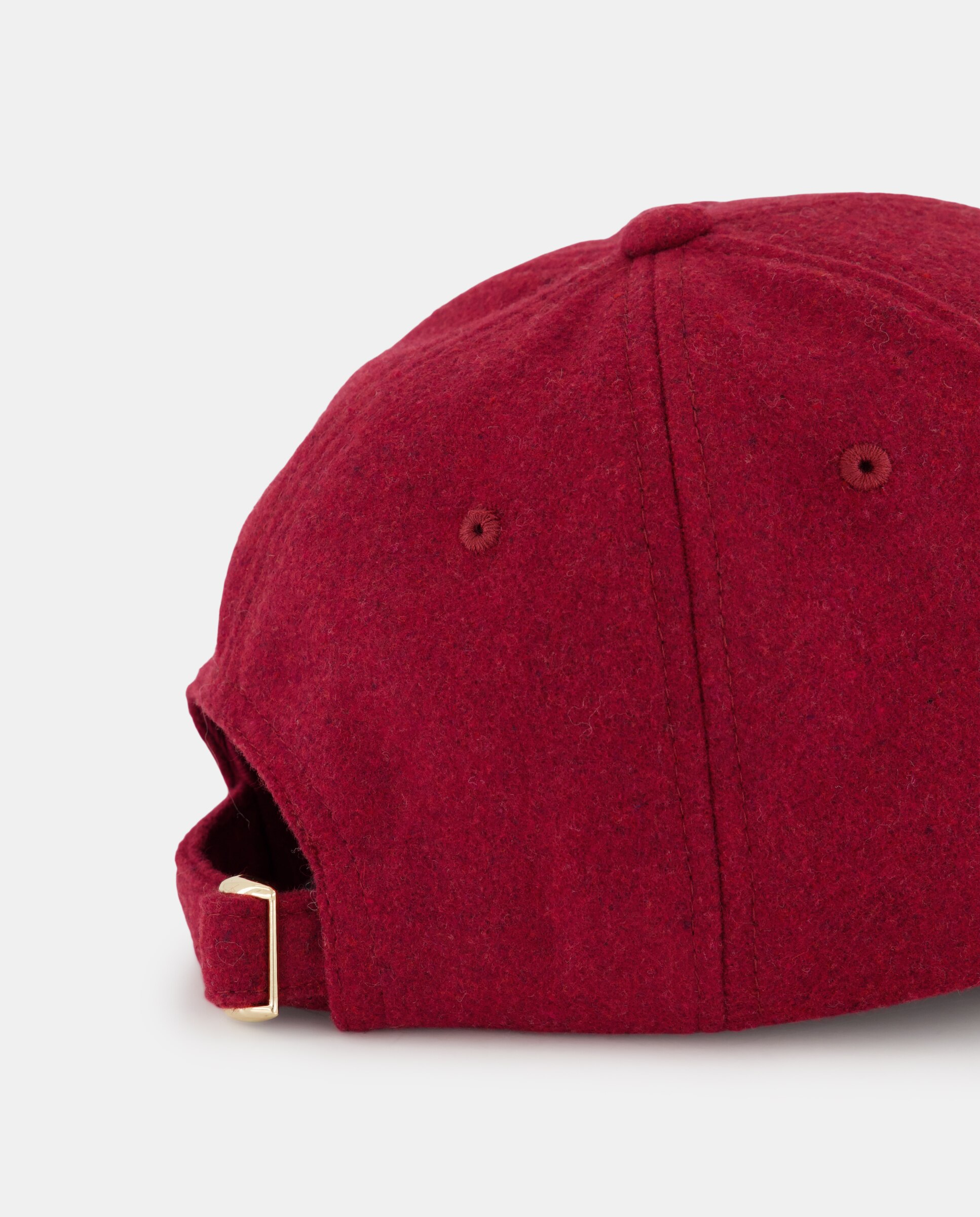 Boné Estilo Baseball Cap de Bombazina Nine West Vermelho-2