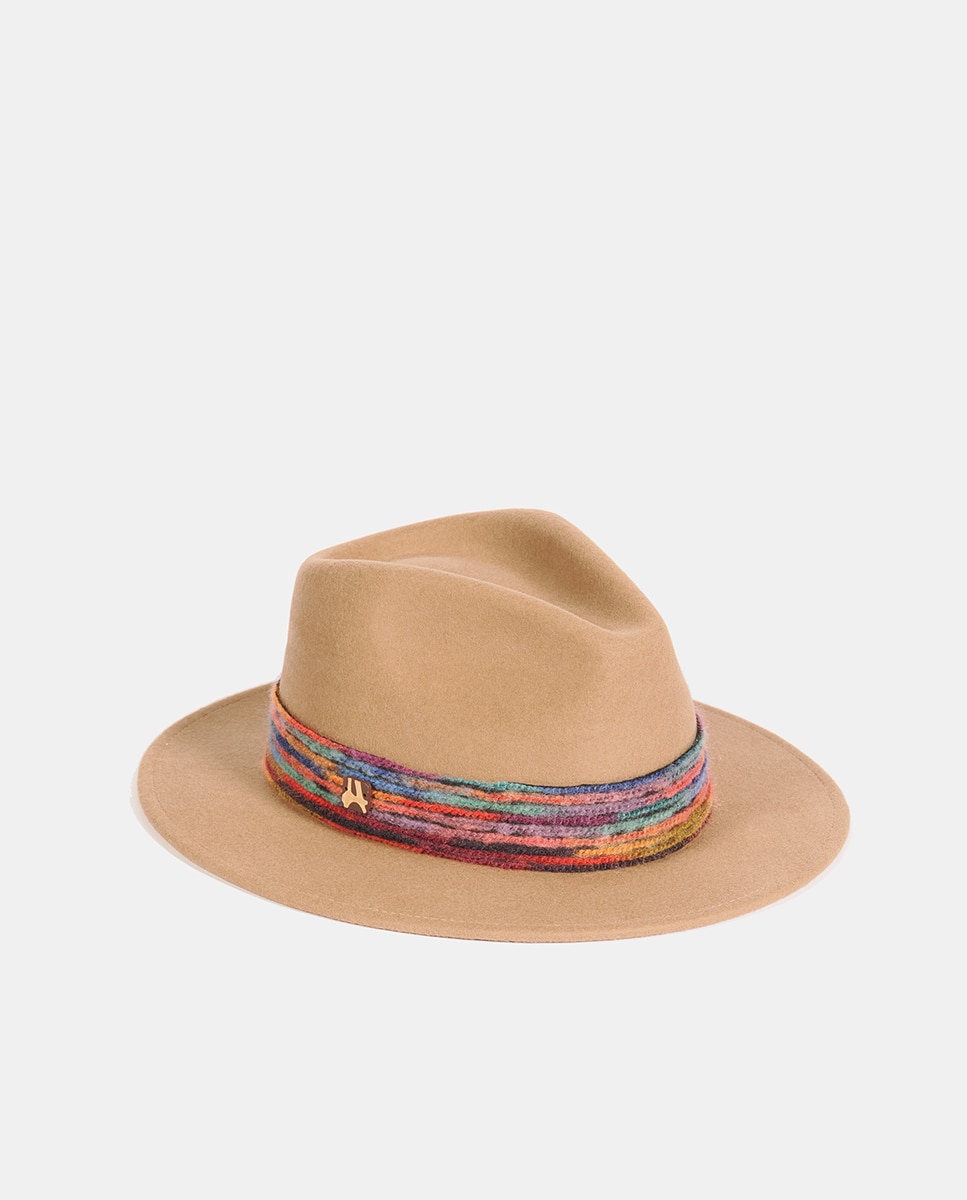 Sombrero copa indiana - Aranda - Beige Beige-1