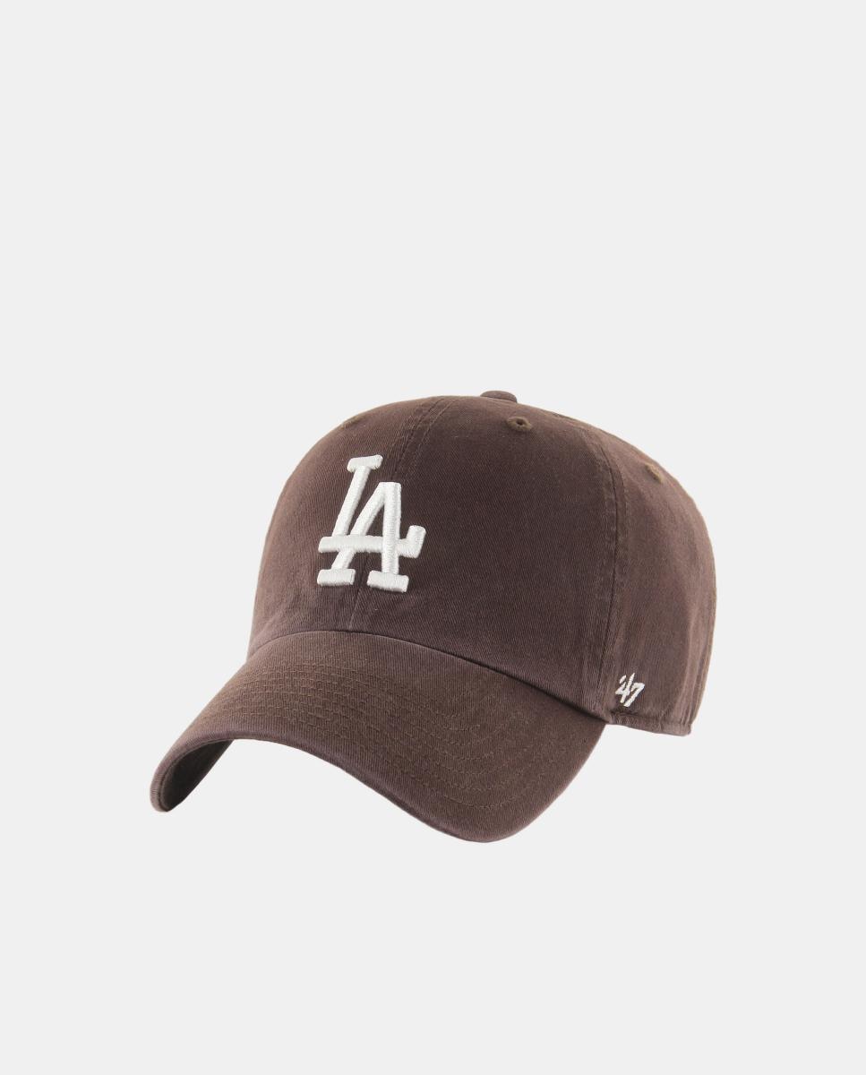 Boné MLB Los Angeles Dodgers '47 Clean Up w/ No Loop Label Castanho-1