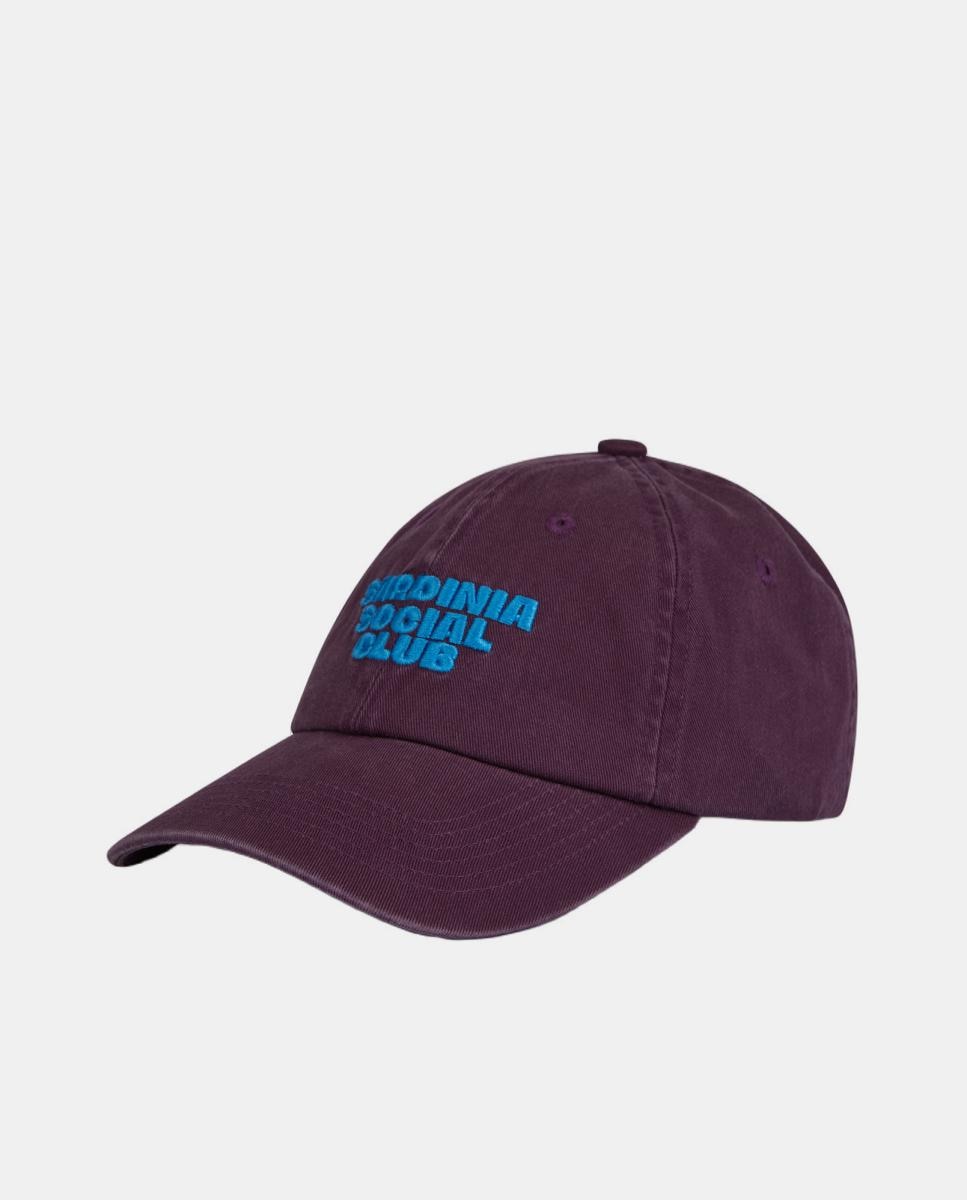 Boné Sardinia Social Club 100% Cotton Roxo-2