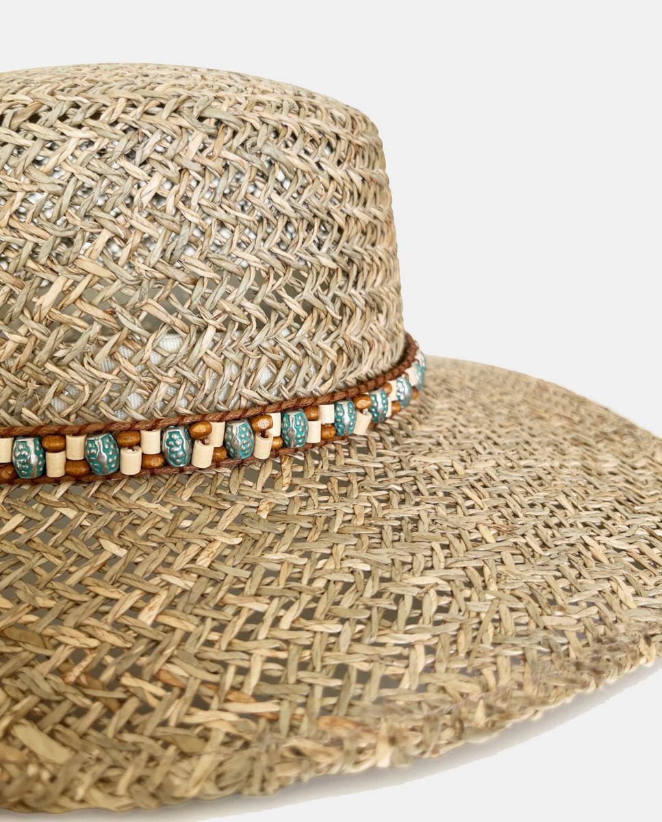 Chapéu com Cordão - Bege Bege-5