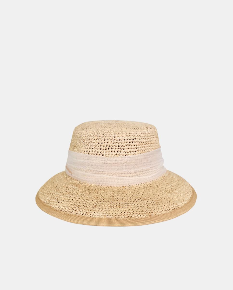 Chapéu com Laço - Bege Bege-2