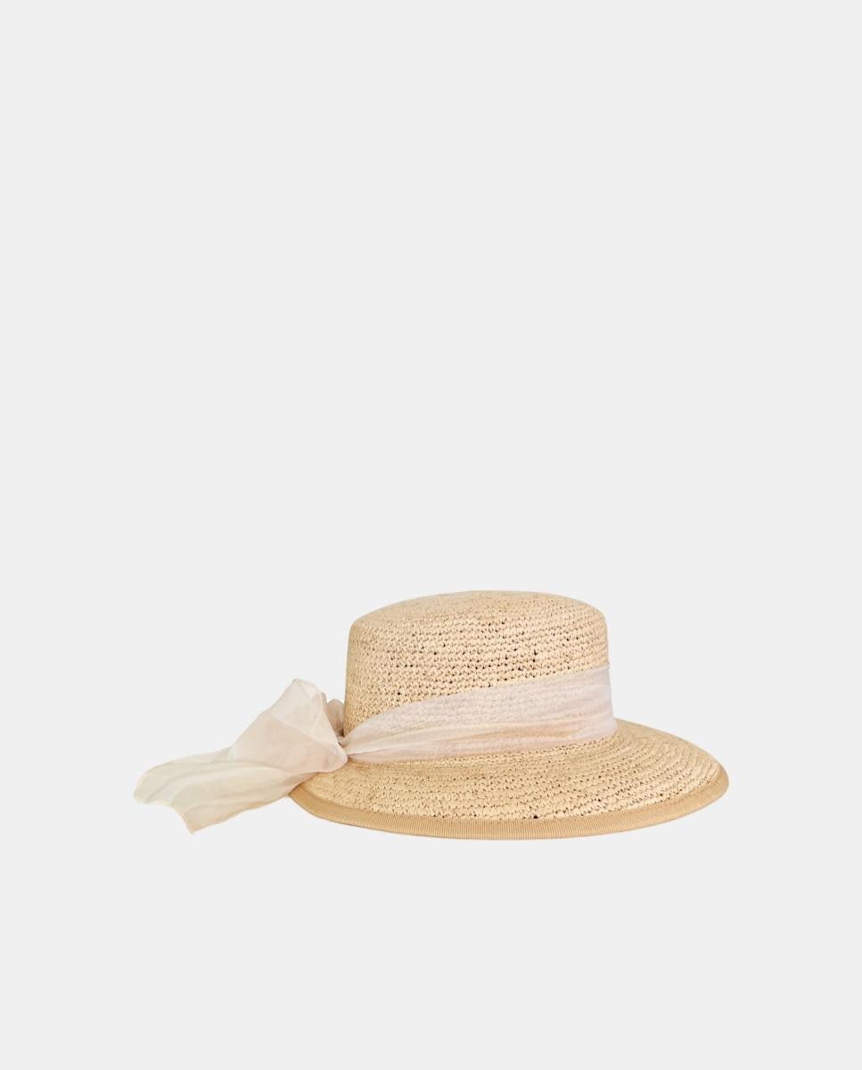 Chapéu com Laço - Bege Bege-3