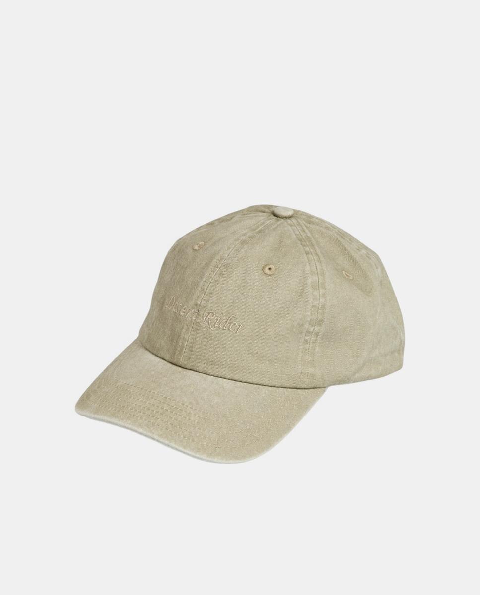 Imagen 1 de Gorra desgastada con mensaje de mujer - Pieces - Verde claro Verde claro