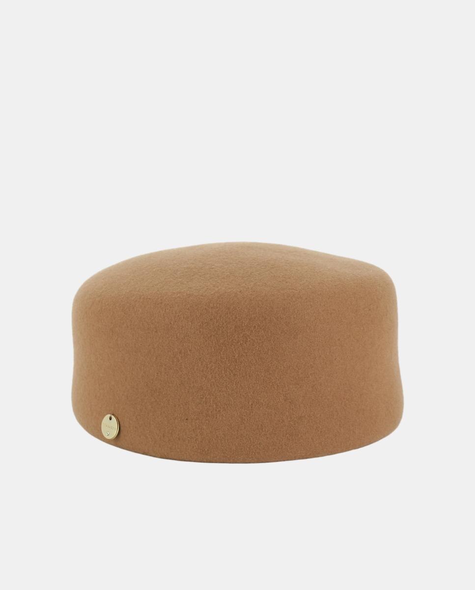 Imagen 0 de Sombrero "pillbox" Marrón claro