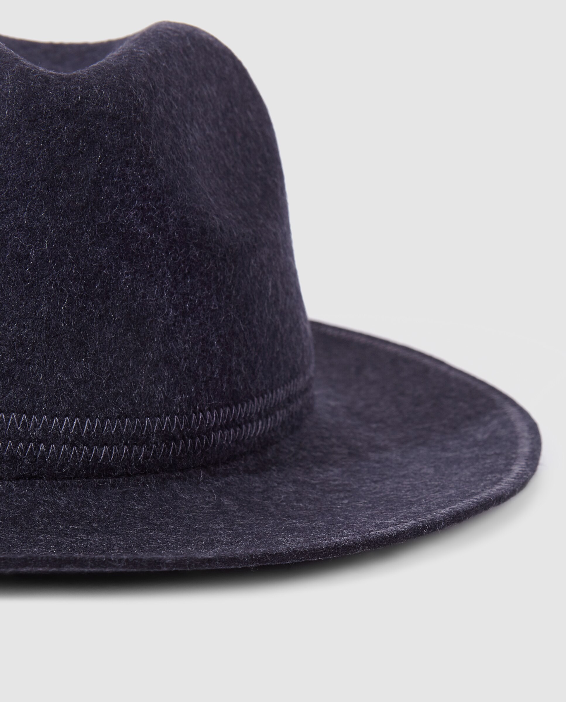 Chapéu tipo fedora Cinzento-2