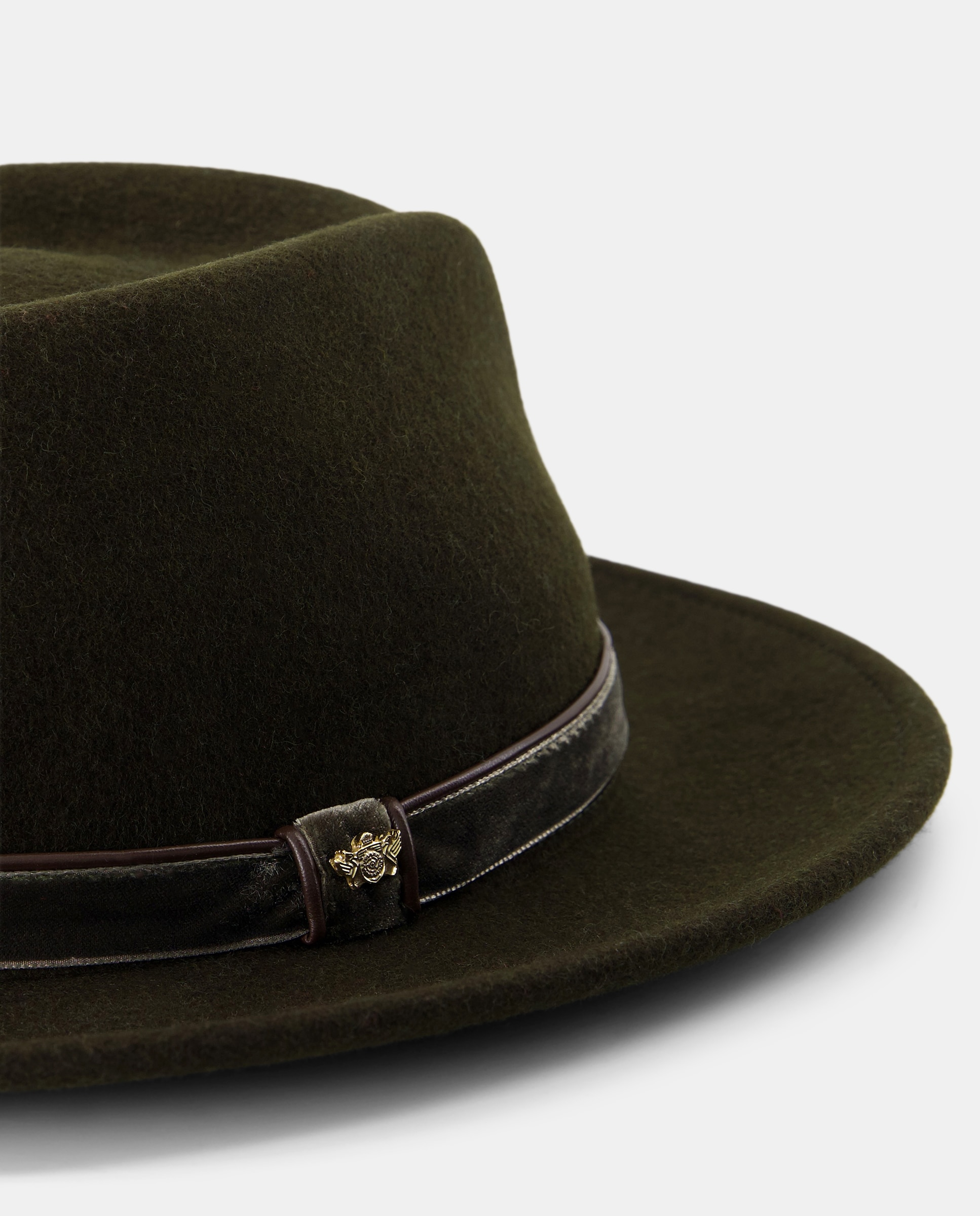 Chapéu de Feltro Caqui-2