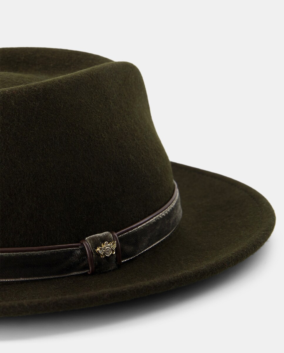 Chapéu de Feltro Caqui-2