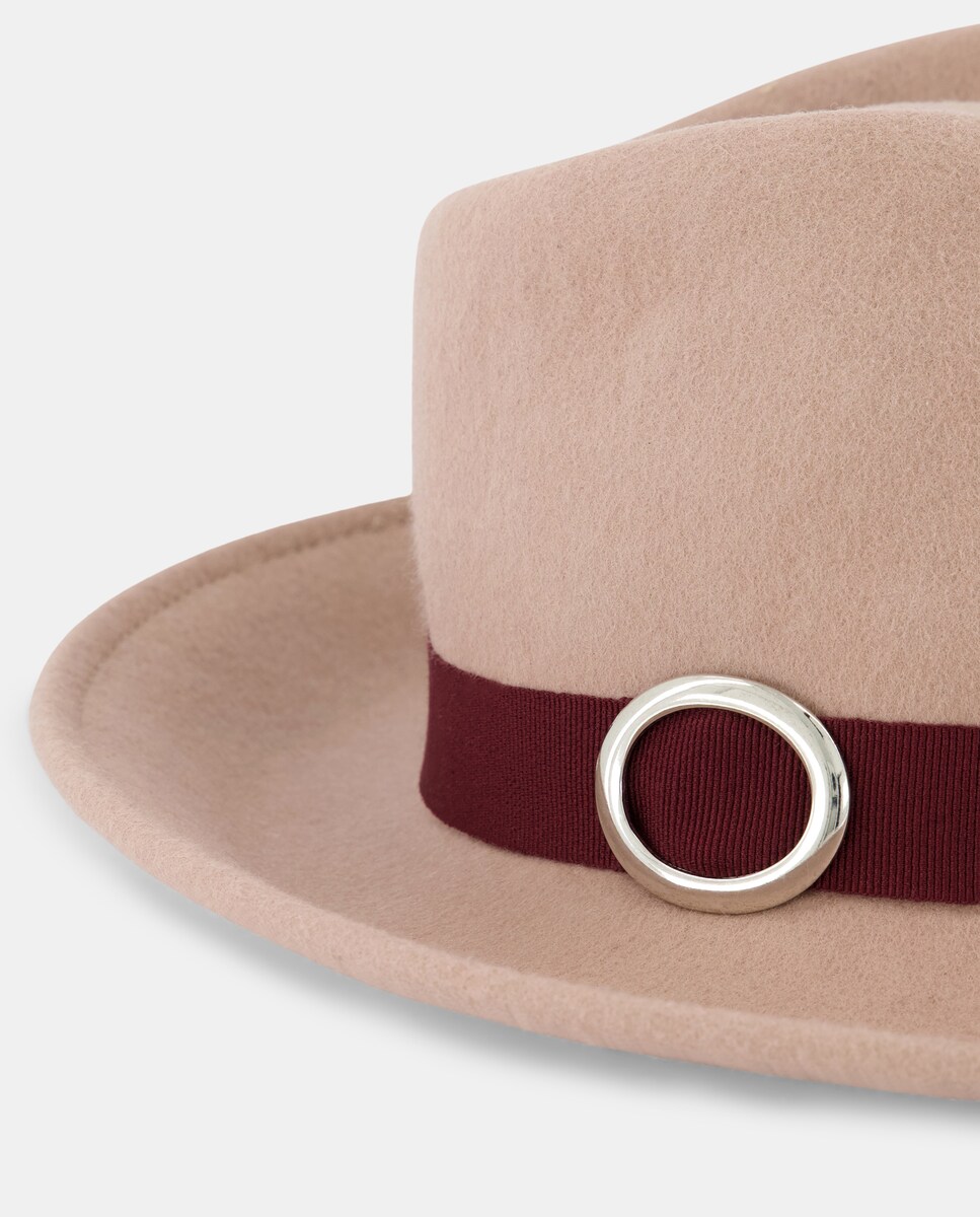 Chapéu de Feltro Nude-3