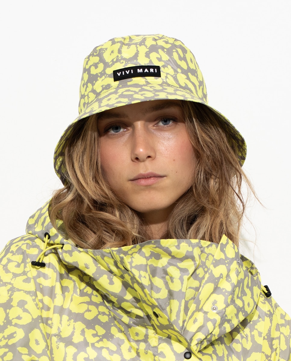 Imagem 0 de Chapéu para a Chuva com Estampado de Manchas