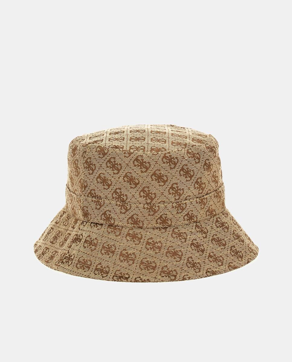 Gorro com Logótipo 4g e Triângulo Bege-3