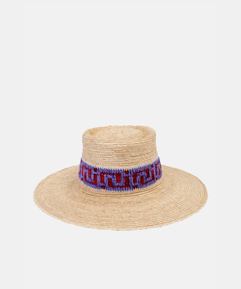 Imagem 0 de Chapéu com Fibra de Palha de Palma