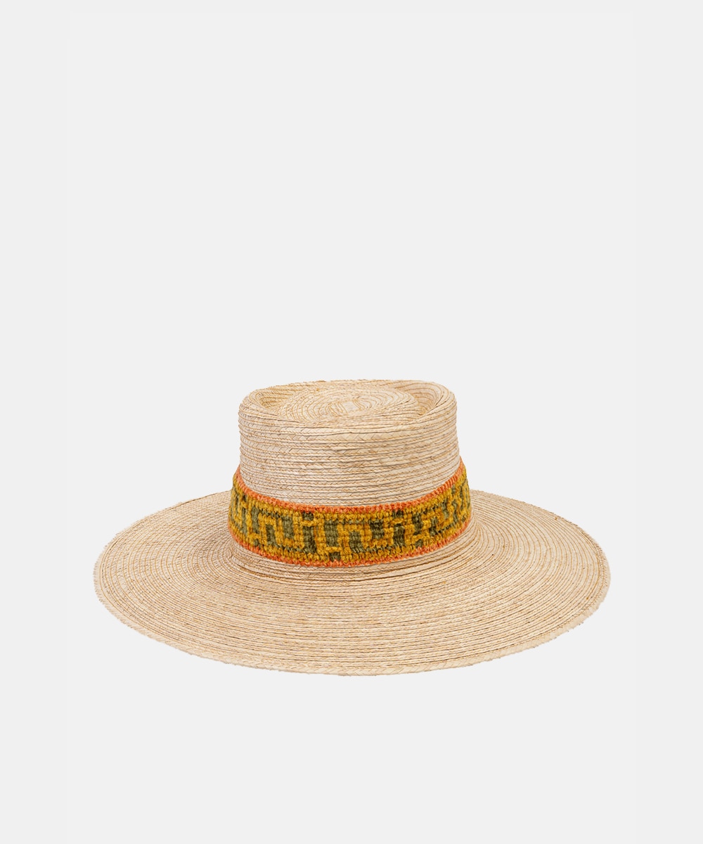 Imagem 0 de Chapéu com Fibra de Palha de Palma