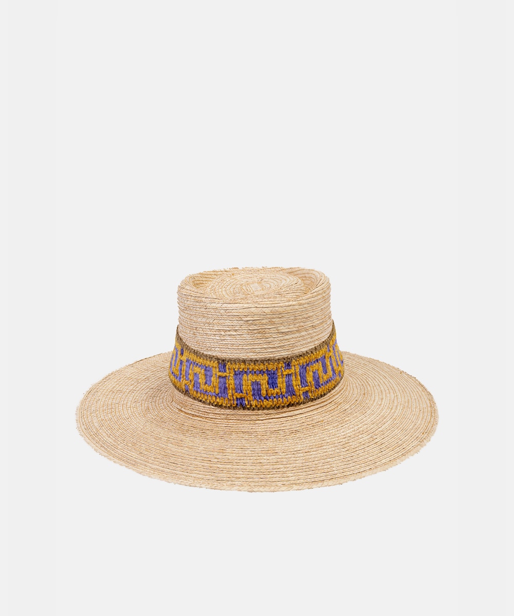 Imagem 0 de Chapéu com Fibra de Palha de Palma