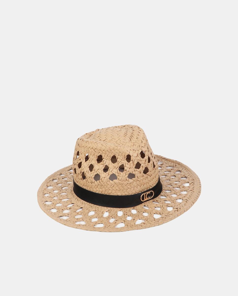 Sombrero bicolor con tira personalizada - Lola Casademunt - Natural Natural-1