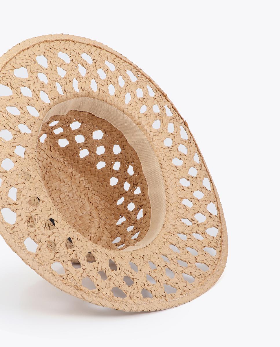 Sombrero bicolor con tira personalizada - Lola Casademunt - Natural Natural-2