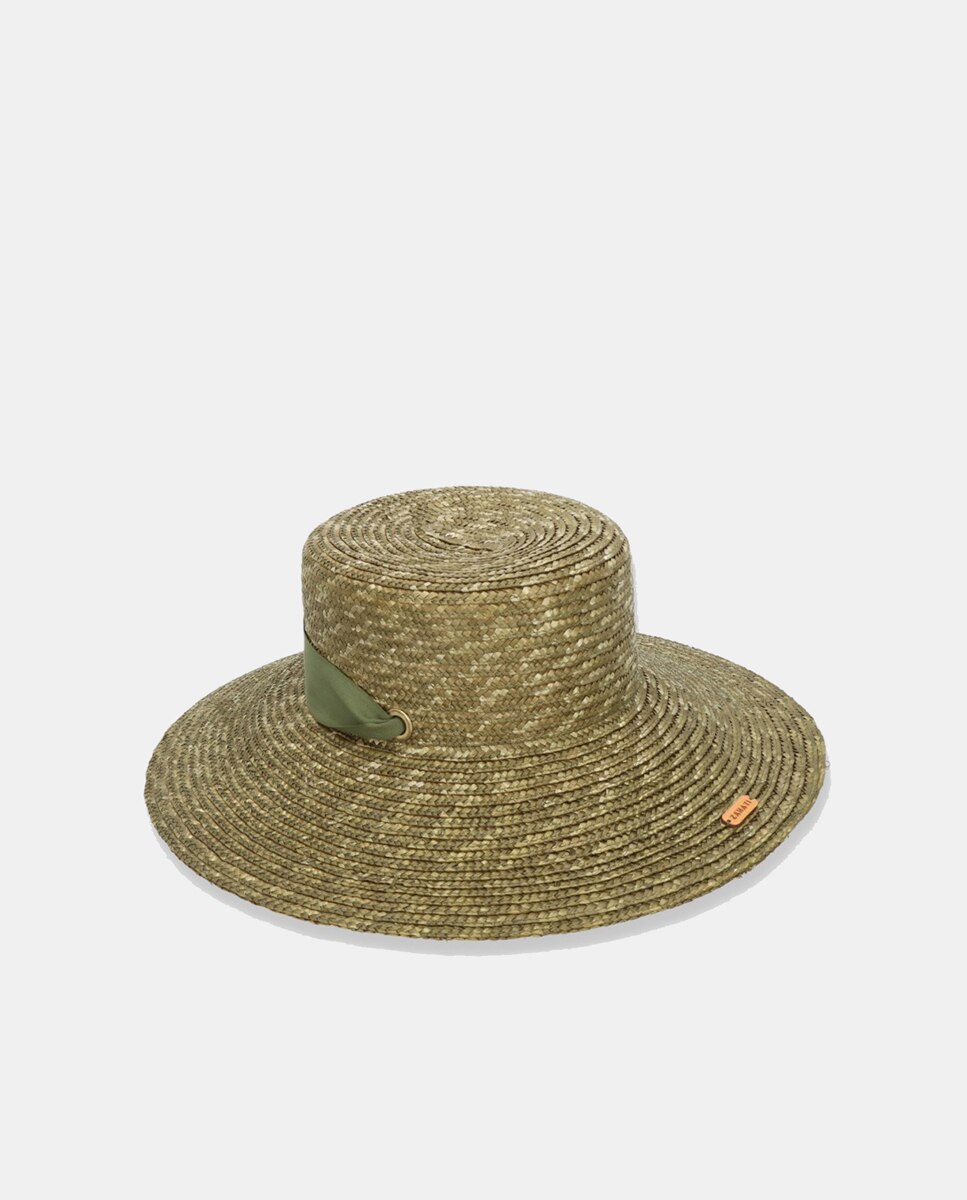 Chapéu com Laço Caqui-2