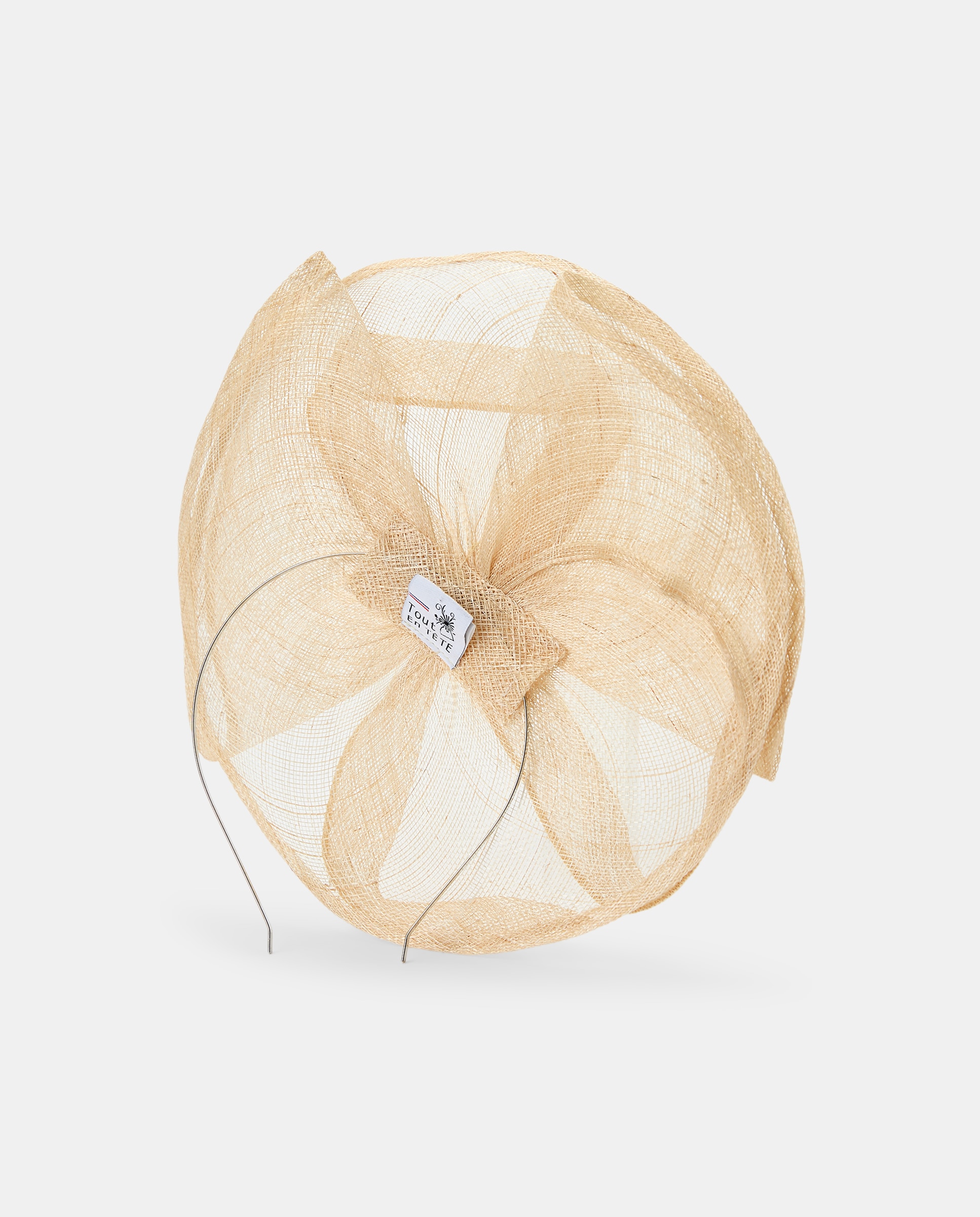 Toucado com Bandolete Tipo Prato Natural-2