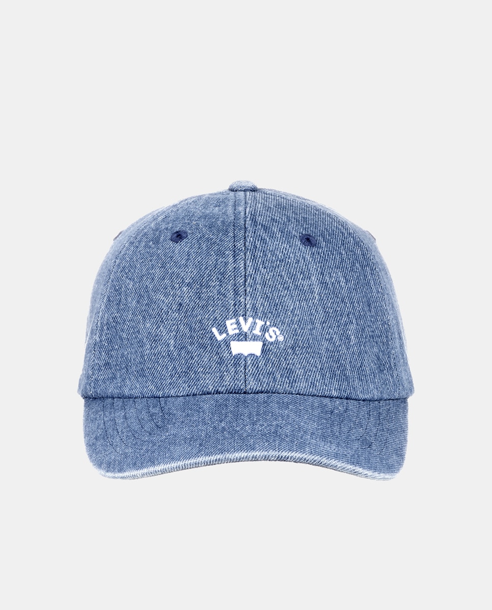 Imagem 0 de Boné de Algodão com Logótipo Bordado à Frente - Preto