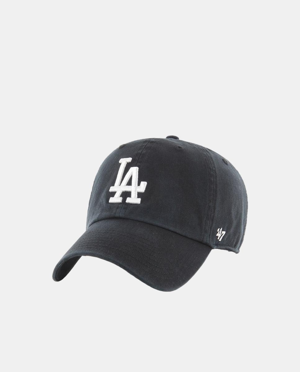 Boné MLB Los Angeles Dodgers com Detalhe à Frente Preto-1