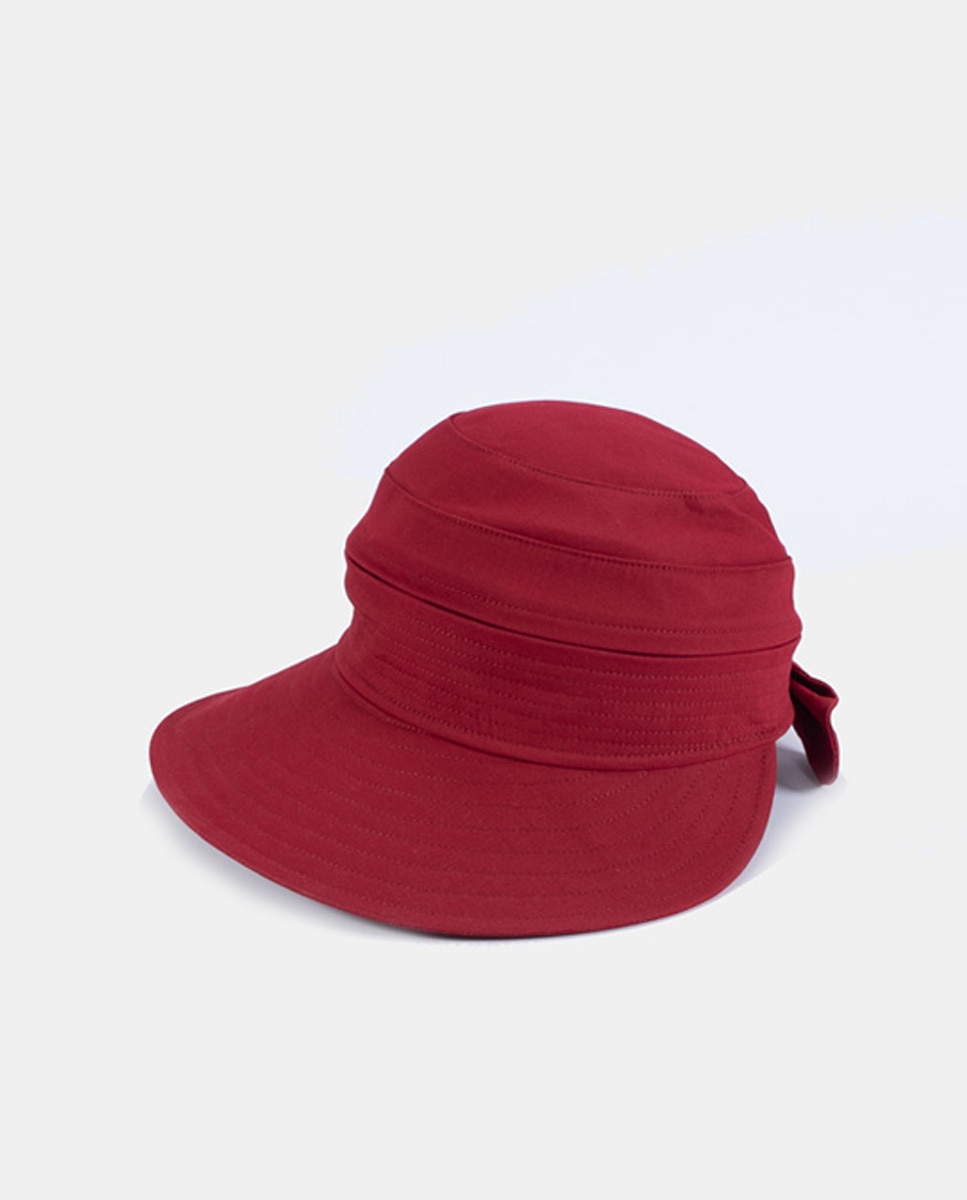 Boné em Tecido Vermelho-1
