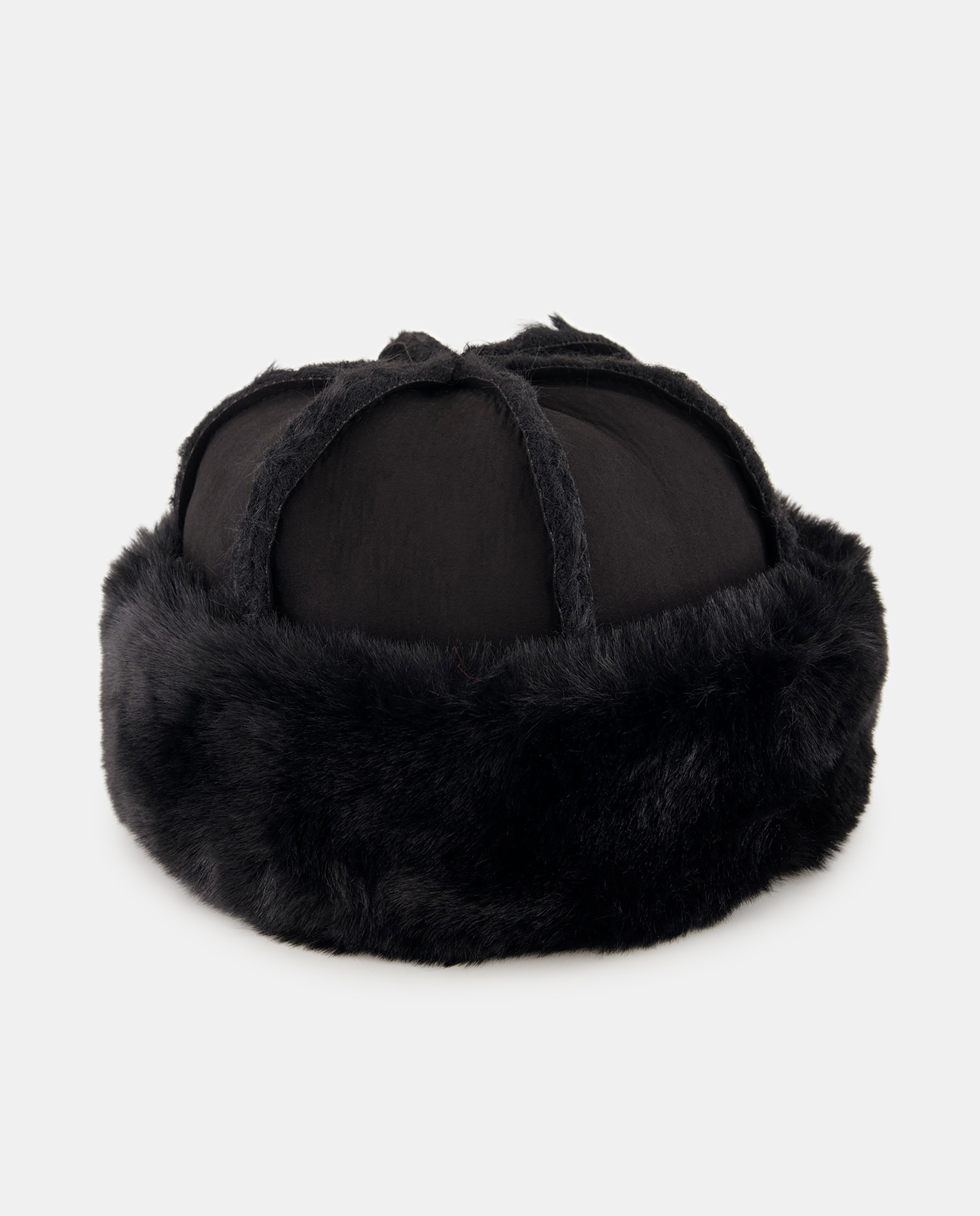 Imagen 1 de Coche pelo sintético combinado de Nine West - Negro Negro