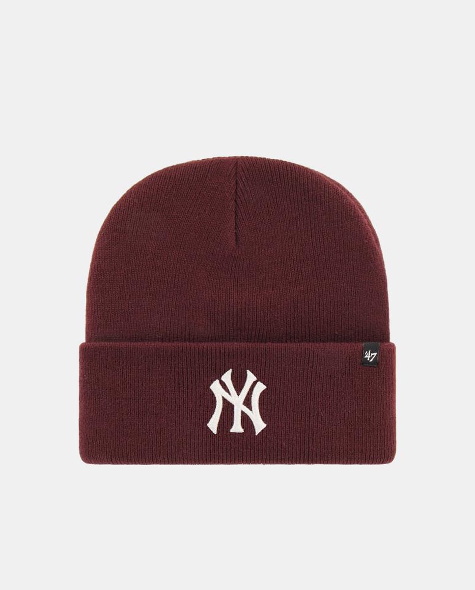 Boné MLB New York Yankees Haymaker '47 Cuff Knit Castanho-escuro-1