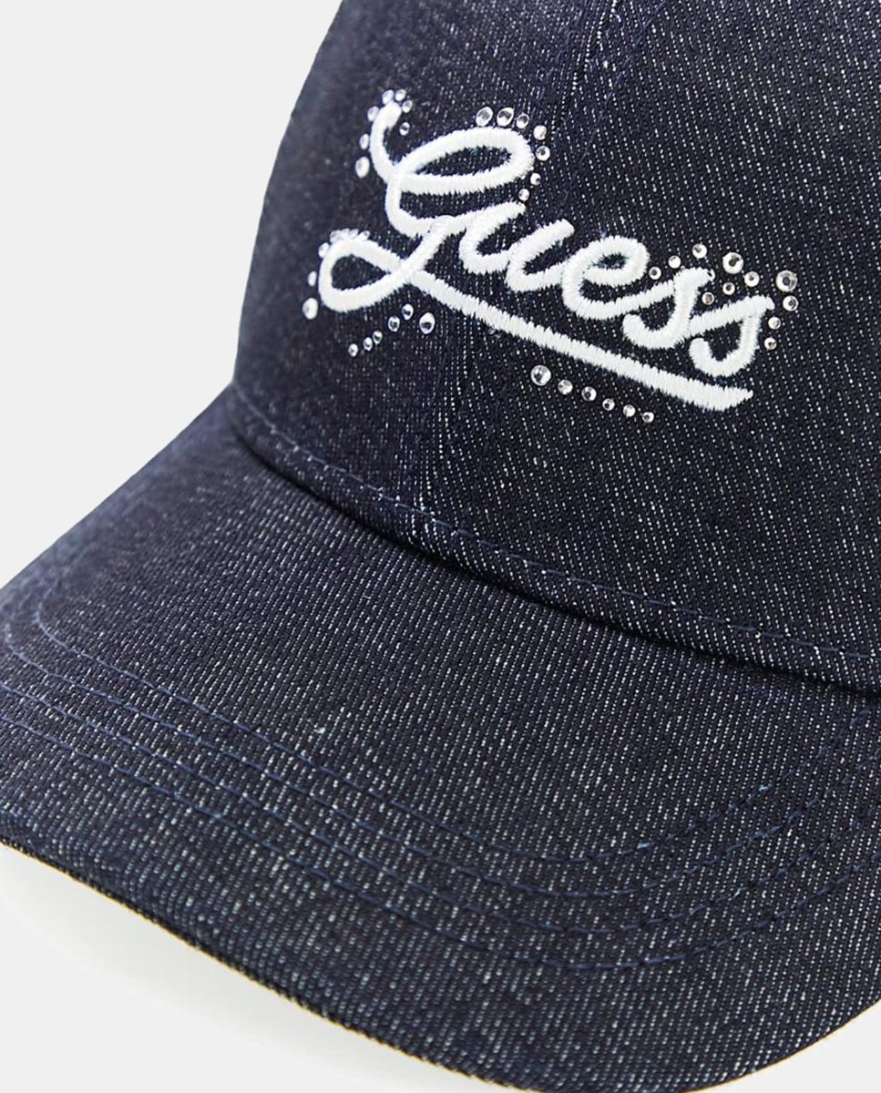 Boné com Logótipo Azul-marinho-4