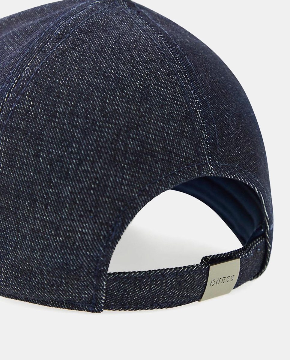 Boné com Logótipo Azul-marinho-5