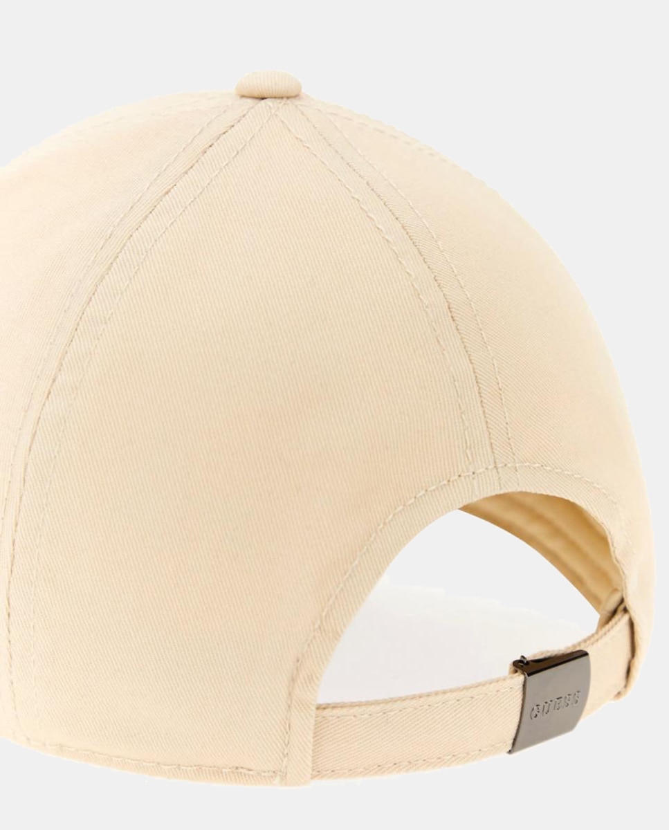 Boné com Logótipo Creme-4