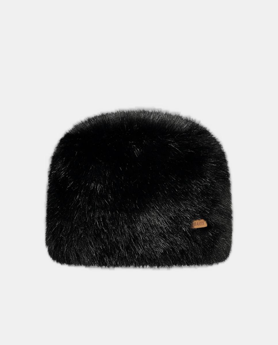 Gorro de pêlo preto Preto-1