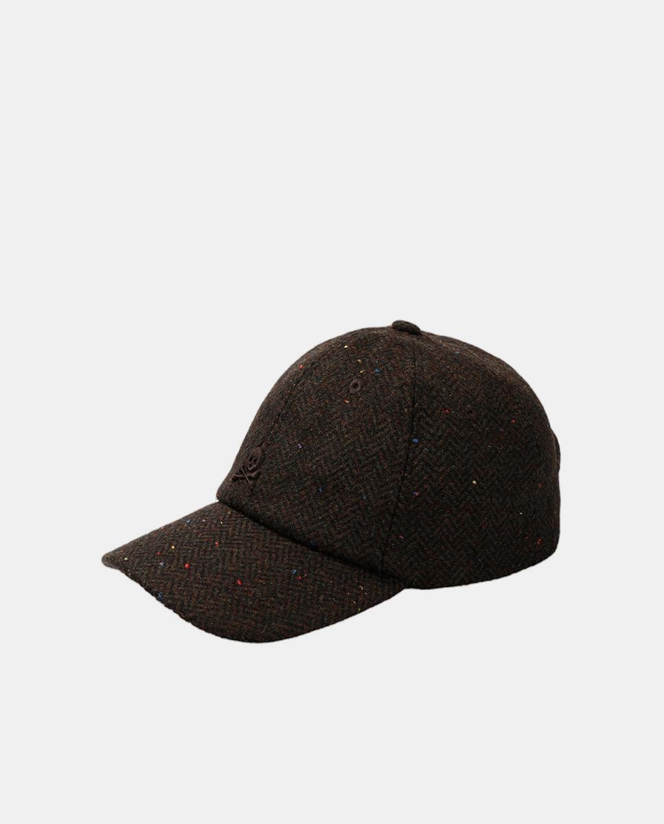 Boné com Desenho Castanho-2