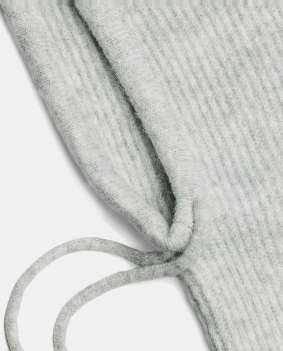 Balaclava de Malha Cinzento-claro-3