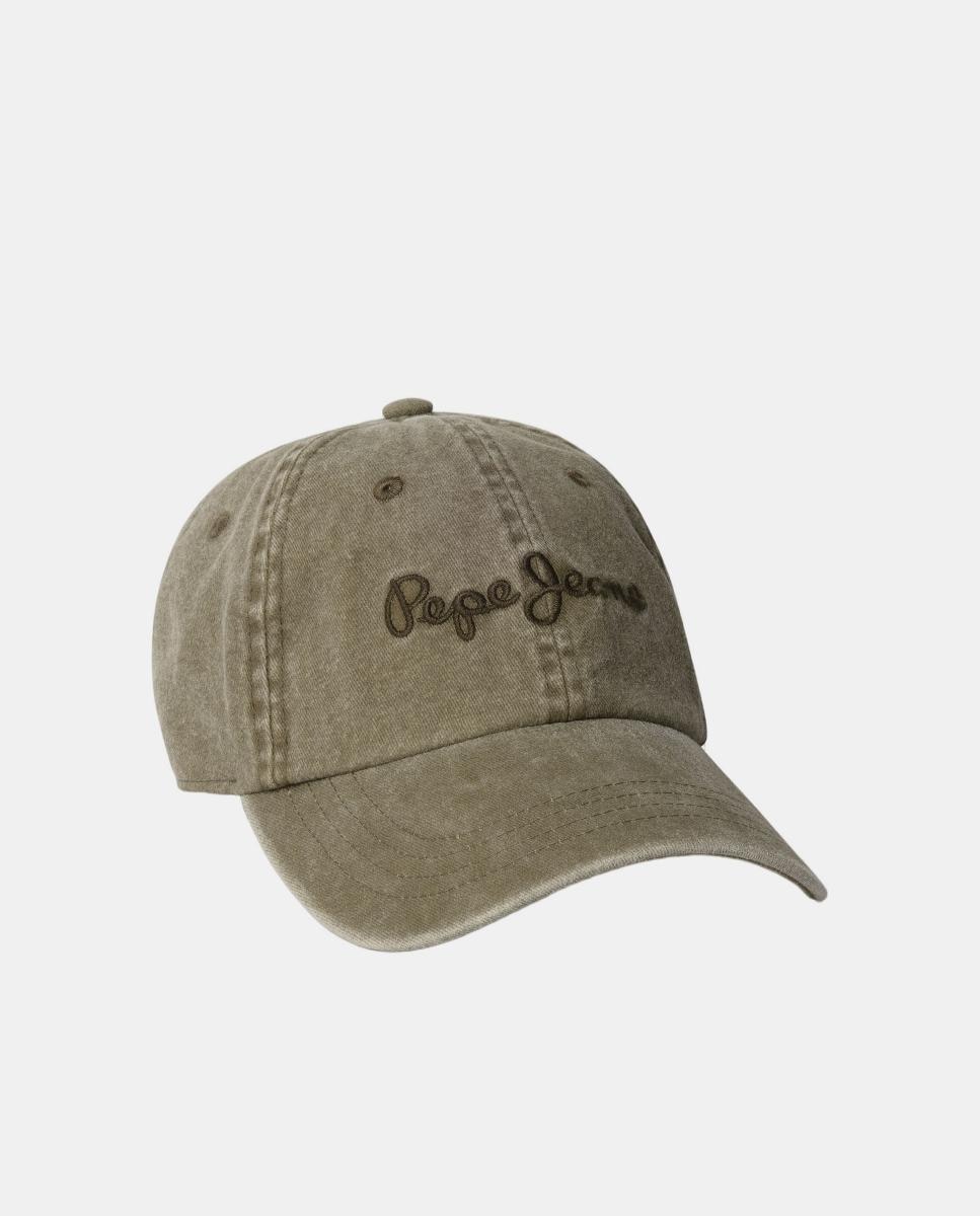 Imagem 0 de Boné de Sarja com Lavagem e Logótipo à Frente