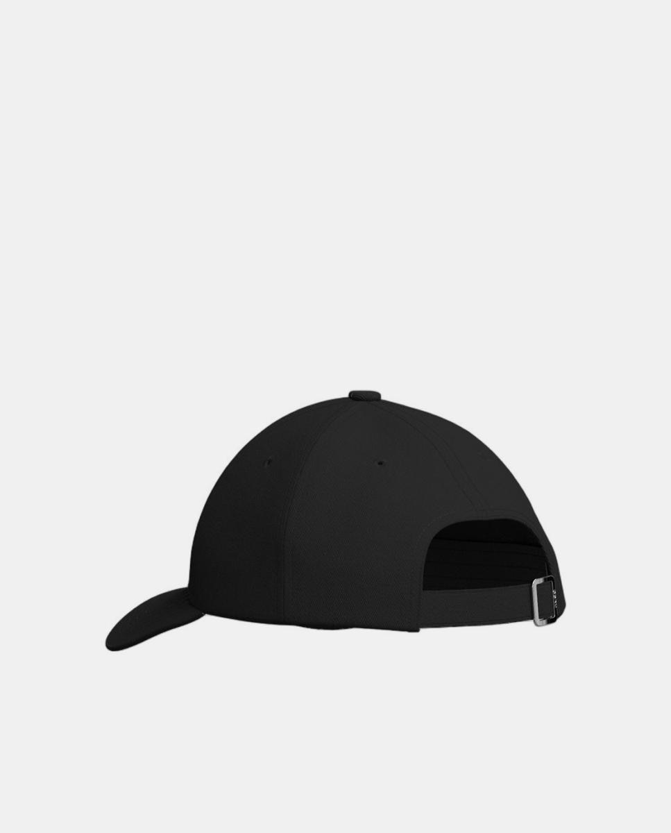 Imagen 3 de Gorra de béisbol de 6 paneles con logotipo de HUGO bordado - Negro Negro