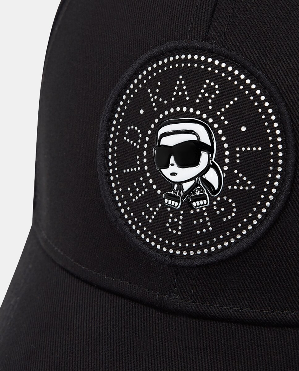 Boné Karl Ikon Circle Preto-3