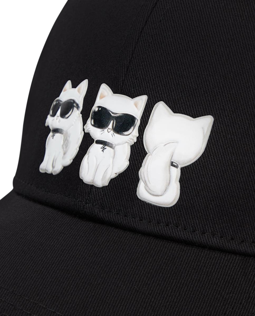 Gorra ikon choupette - Karl Lagerfeld - Negro Negro-4