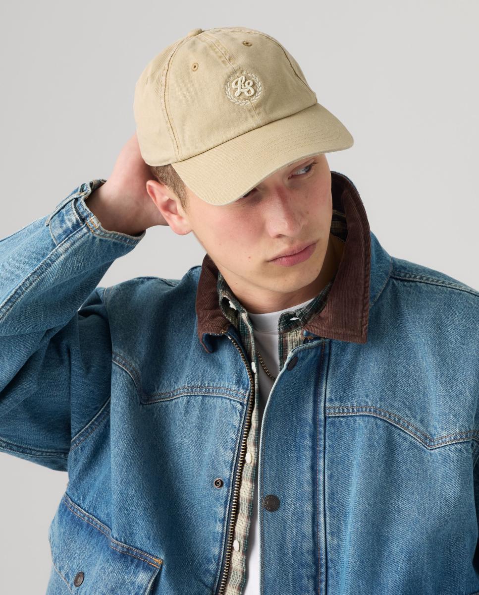 Boné Varsity Bege-5