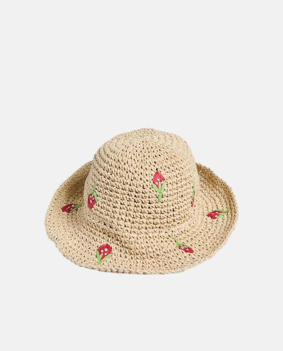 Imagem 0 de Chapéu Estilo Bucket com Morangos