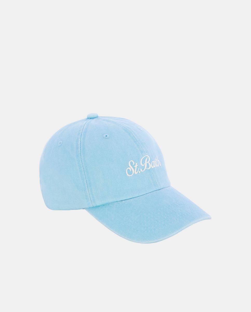Boné Tipo Basebol Azul-2