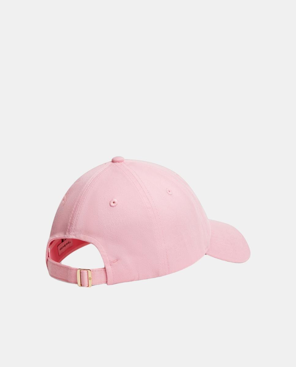 Boné com Logótipo Bordado Rosa-2